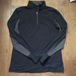 Men’s Lululemon 3/4 zip workout long sleeve shirt